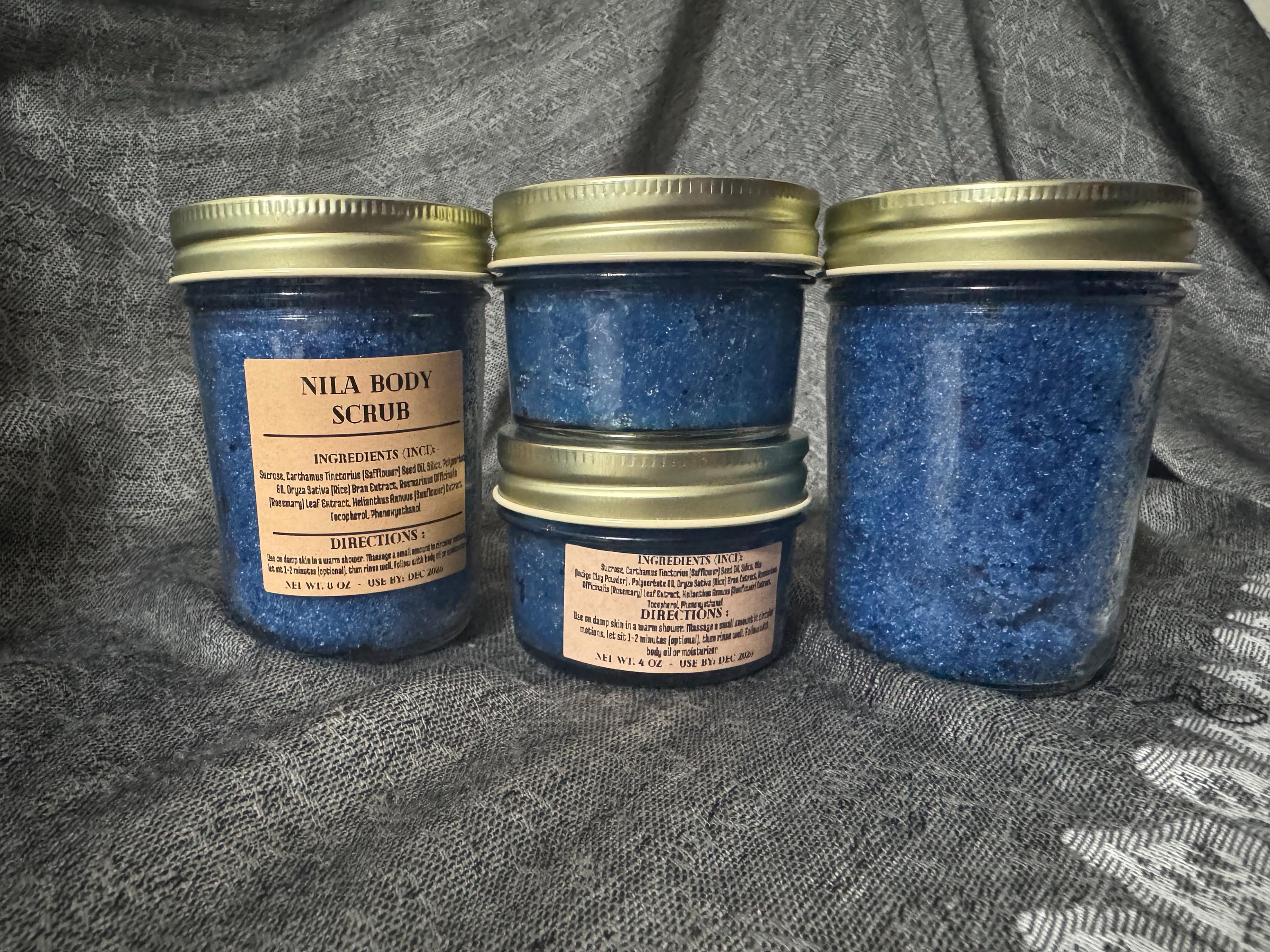 Luxury Nila Body Scrub | Sugar Scrub | Dry Skin Smoother | Shower Routine