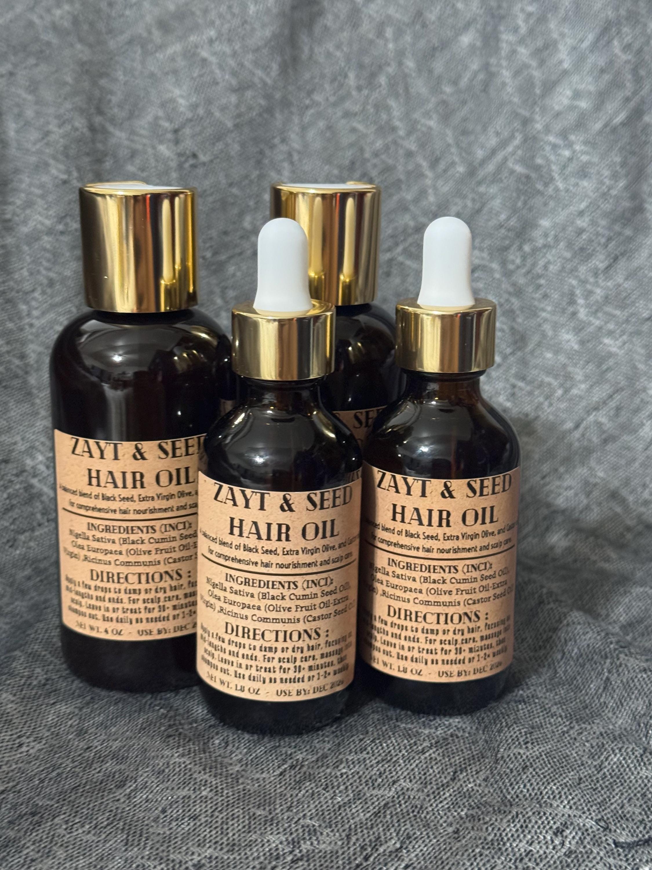 Zayt & Seed Hair Oil | Luxury Arabic Hair Ritual | Arabic-Inspired | Gift Ready