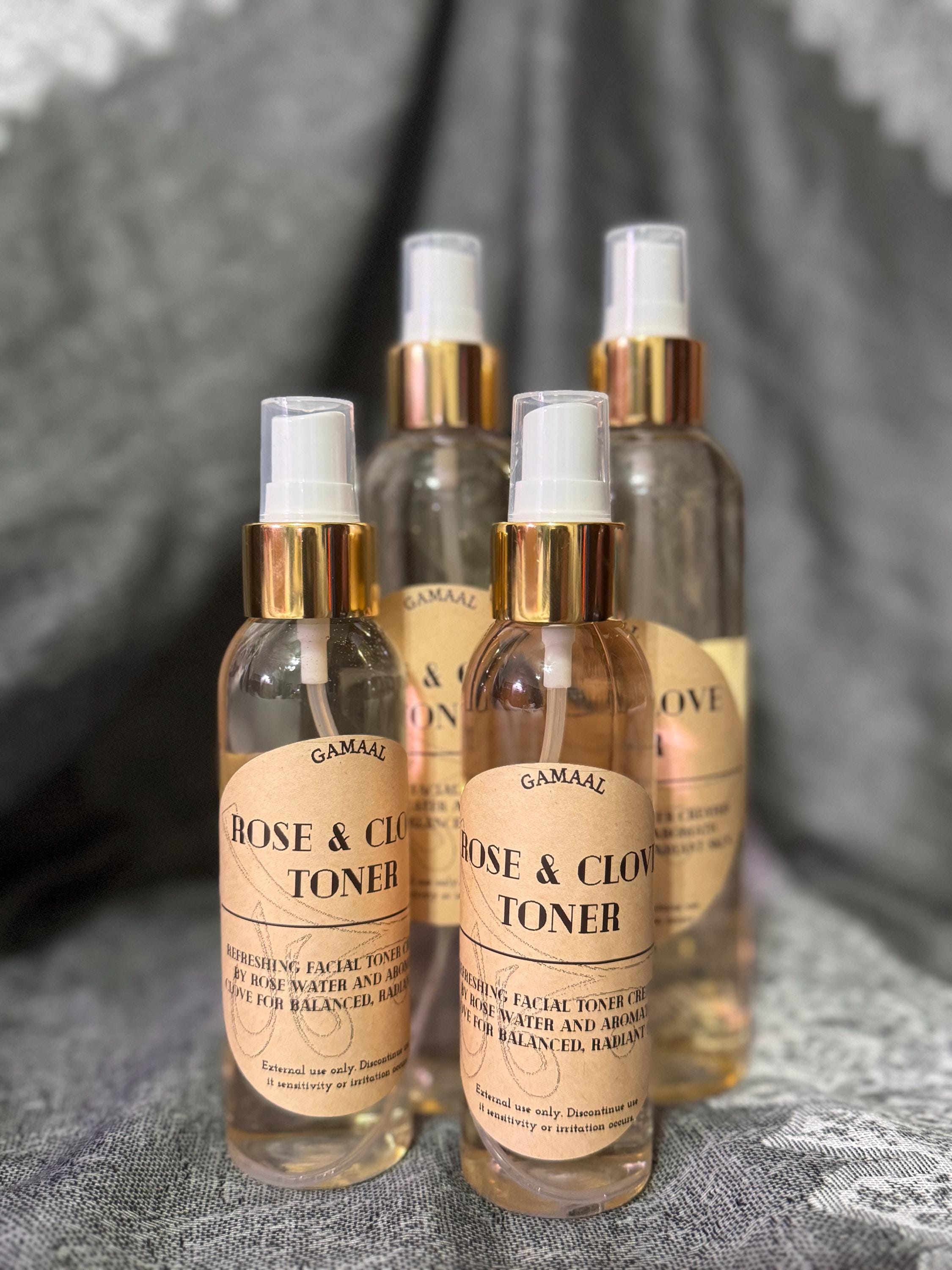 Rose & Clove Face Toner | Arabian-Inspired Luxury Skincare | Hydrating Mist Toner | Spa Ritual Glow