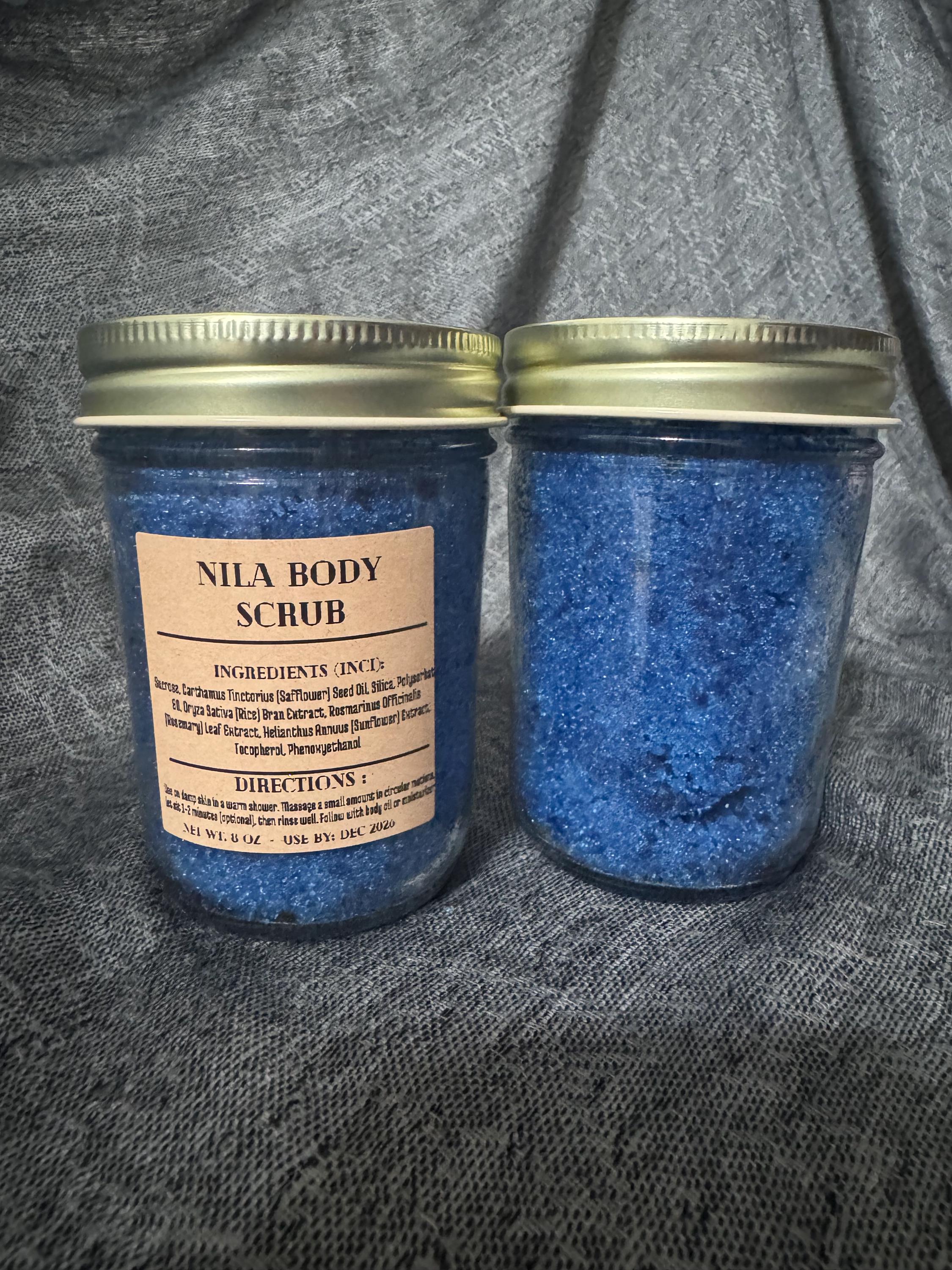 Luxury Nila Body Scrub | Sugar Scrub | Dry Skin Smoother | Shower Routine