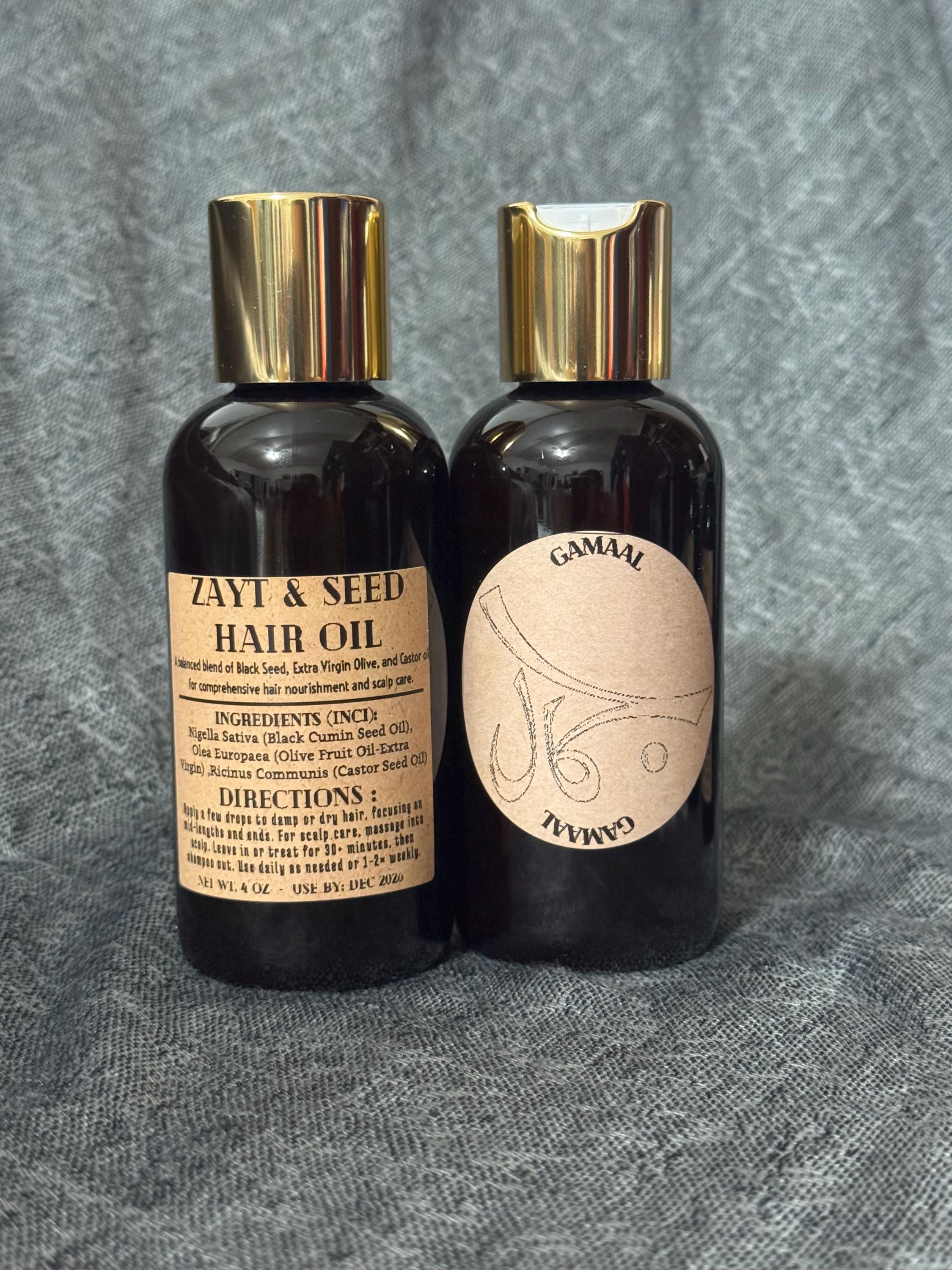 Zayt & Seed Hair Oil | Luxury Arabic Hair Ritual | Arabic-Inspired | Gift Ready