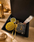Moroccan Hammam Spa Kit | Black Soap, Rhassoul Clay, Rose Water, Oud Oil, Kessa